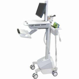 Ergotron StyleView EMR Cart with LCD Pivot, LiFe Powered