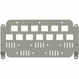 Panduit HD Fusion Wall Mount Incoming Cable Plate, Gray