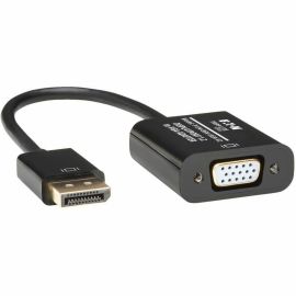 Tripp Lite by Eaton DisplayPort to VGA Active Adapter Video Converter DP ver 1.2 (M/F) 6-in. (15.24 cm)