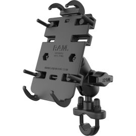 RAM PHONE MOUNT W/HANDLEBAR U-BOLT BASE