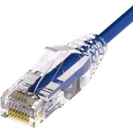 UNC CAT6A SLIM PATCH CABLE 09 FT BLUE
