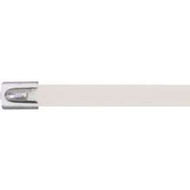 MLTTIE FULLY COATE 316SS 14.3IN WHT PK50