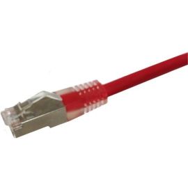 25FT RED CAT6A BOOTED STP PATCH CABLE