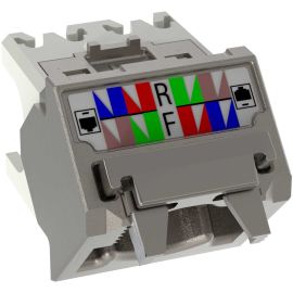CAT6A UP DOWN 45DEGREE WIRECAP SHIE PK10