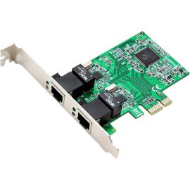 PCIE 2X RJ45 1000-BASE T GIGABIT ETHERN