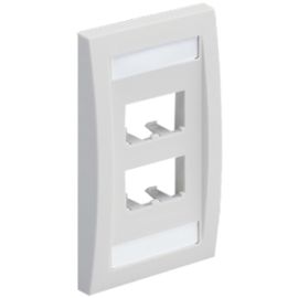 Panduit Mini-Com 4 Sockets Single Gange Faceplate