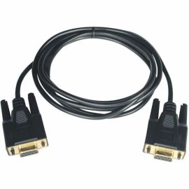 Tripp Lite by Eaton Null Modem Serial DB9 Serial Cable (DB9 F/F) 6 ft. (1.83 m)