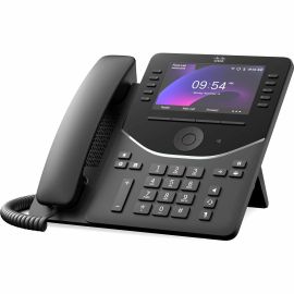 CISCO DESK PHONE 9841, CARBON BLACK REMANUFACTURED