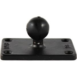 RAM 2IN X 3IN RECTANGLE BASE WITH 1IN BALL