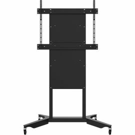 HEIGHT ADJUSTABLE MOBILE STAND FOR SINGLE DISPLAY 50.7 - 94.7 LBS WITH 15.75 INC