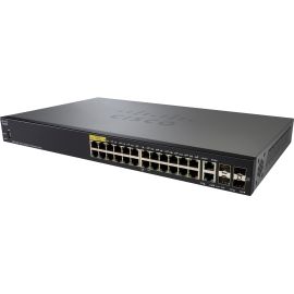 CISCO SG350-28P 28-PORTGIGABITPOEMANAGEDSWITCHREMANUFACTURED