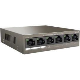 6-PORT 10/100 SWITCH 4-PORT POE .