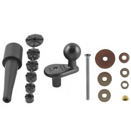 UNPKD RAM MOTORCYCLE FORK STEM BASE WITH 1IN BALL