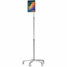 CTA Heavy-Duty Security Gooseneck Floor Stand for 7-13 Inch Tablets, including iPad 10.2-inch (7th/ 8th/ 9th Generation)