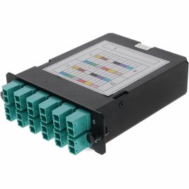 4BAY CASS 24-FIBER MPO IN 12 LC DPLX OUT