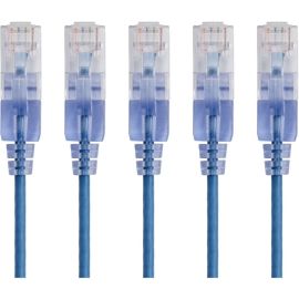 MONOPRICE SLIMRUN CAT6A ETHERNET PATCH CABLE - SNAGLESS RJ45, STRANDED, 550MHZ
