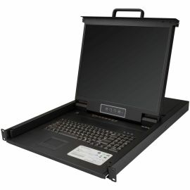 StarTech.com 8 Port Rackmount KVM Console w/ Cables - Integrated KVM Switch w/ 19
