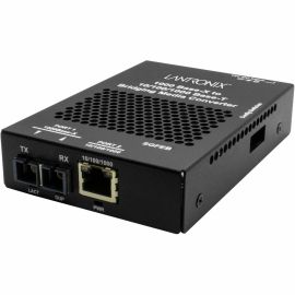 Transition Networks Stand-alone Gigabit Ethernet Media and Rate Converter