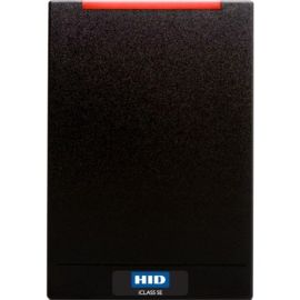 RDR R40 ICLASS SE E LF OFF HF SEOS/MA WIEG PIG BLK STD-2 LED BLU