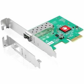 SINGLE PORT 1G SFP ETHERNET NETWORK PCIE CARD - 1GBPS - TAA COM