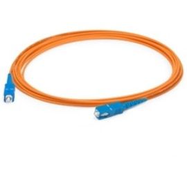 1M SC TO SC ORANGE OM1 SIMPLEX OFNR (RISER-RATED) MMF FIBER PATCH CABLE