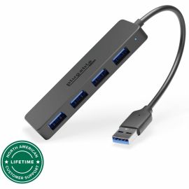 Plugable 4 Port USB Hub 3.0, USB Splitter for Laptop
