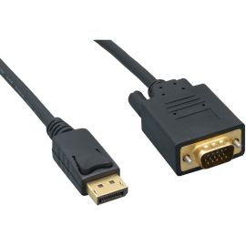 DISPLAYPORT (M) TO VGA (M) CABLE 10FT