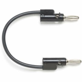 Pomona Banana Plug Patch Cord (Black)
