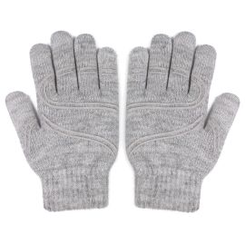CONDUCTIVE FIBER ON ALL 10 FINGERTIPS & GRIPTRAK  PATTERN FOR IMPROVED GRIP OF Y