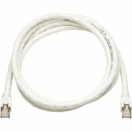 Eaton Tripp Lite Series Cat8 40G Snagless SSTP Ethernet Cable (RJ45 M/M), PoE, White, 5 ft. (1.5 m)