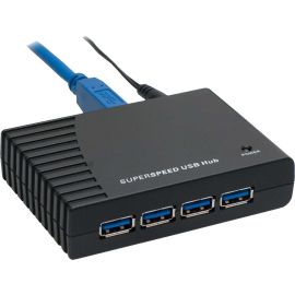 USB 3.0 4-PORT EXTERNAL HUB, UL ADAPTER