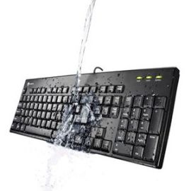 I-ROCKS WASHABLE USB KEYBOARD BLACK