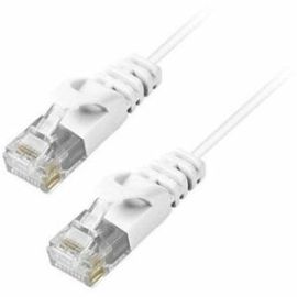 Comprehensive MicroFlex Pro AV/IT CAT6 Snagless Patch Cable White 14ft