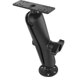 RAM 6.25X2 PLATE W D BALL LONG ARM BASE