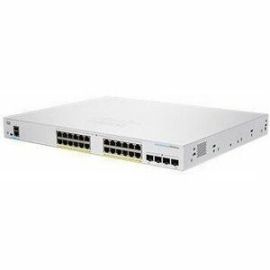 CBS250 SMART 24-PORT GE, FULL POE, 4X10G SFP+ REMANUFACTURED