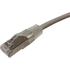 7FT WHITE CAT6A BOOTED STP PATCH CABLE