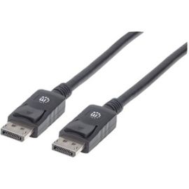 DISPLAYPORT MALE / DISPLAYPORT MALE, 1 M (3.3 FT.), BLACK