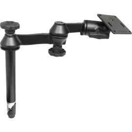 RAM DBL SWING ARM 8INCH  MALE W VESA PLATE