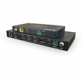 Comprehensive Pro AV/IT Integrator Series 5x2 Seamless Presentation Switcher with Multi-Viewer & HDBT Extension up to 230ft