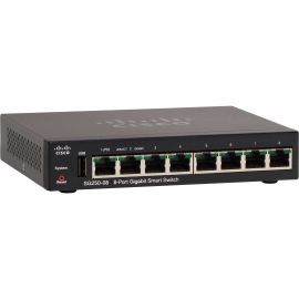 CISCO SG250-08 8-PORT GIGABIT SMART SWITCH REMANUFACTURED