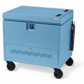 Bretford CUBE Toploader Cart with Caddies PRE-WIRED