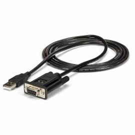 StarTech.com USB to Serial Adapter - Null Modem - FTDI USB UART Chip - DB9 (9-pin) - USB to RS232 Adapter