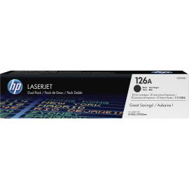 126A BLACK DUAL PK LASERJET TONER CARTRIDGE