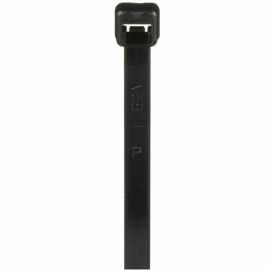 CABLE TIE BLACKUV NYLON 6123