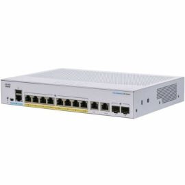 CBS250 SMART 8-PORT GE, POE, EXT PS,2X1GCOMBO REMANUFACTURED