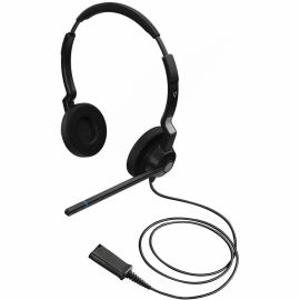 WIRED BINUARAL QD HEADSET NOISE CANCELLING MIC WIDEBAND AUDIO