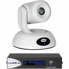 Vaddio RoboSHOT 12E HDBT Video Conferencing Camera - White - TAA Compliant