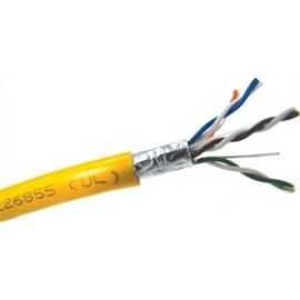 CAT6  SOLID FTP CMP YELLOW 1000 TAA COMP