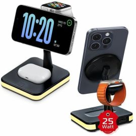 SPRACHT FLEXCHARGE 4 (4-IN-1 WIRELESS CHARGER FOLDABLE) - BLACK