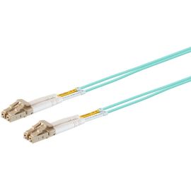 MONOPRICE OM4 FIBER OPTIC CABLE - LC/LC_ 50/125 TYPE_ MULTI-MODE_ DUPLEX_ 10GB_